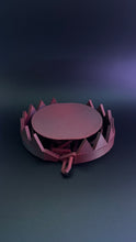 Load image into Gallery viewer, Rust 3D printed Bear trap cupholder