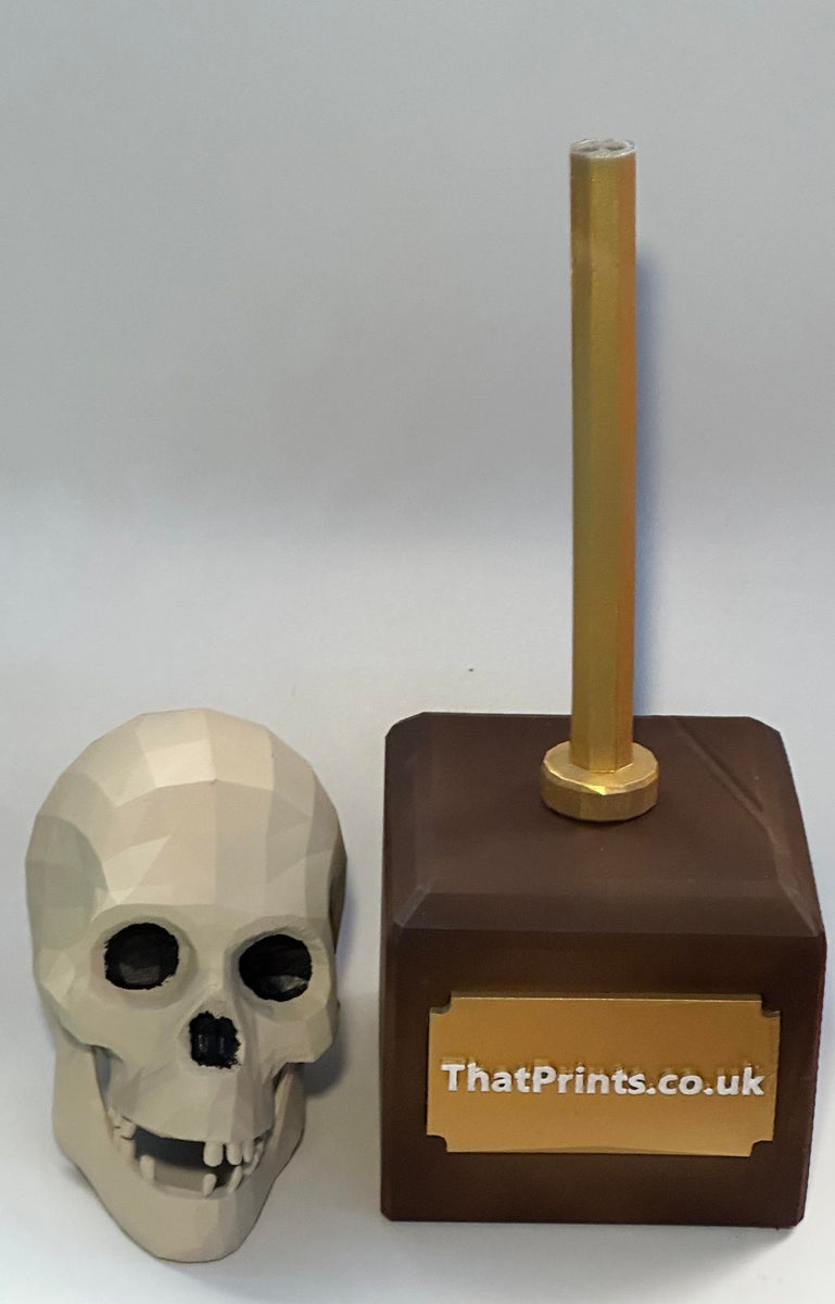 Rust Game Skull Trophy 12 inch tall Customisable Name | Hand Painted ...