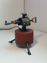 Load image into Gallery viewer, Rust 3D printed Auto Turret
