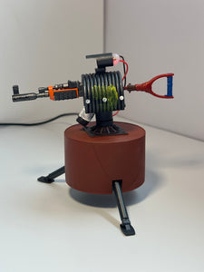 Rust 3D printed Auto Turret