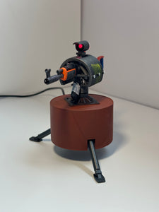 Rust 3D printed Auto Turret