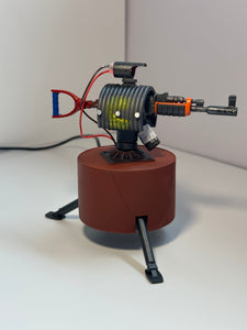 Rust 3D printed Auto Turret