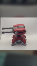 Load and play video in Gallery viewer, &quot;Image of a 3D Printed Torbjörn Turret Replica from Overwatch in motion. The replica turret is made of high-quality plastic and designed to look like the in-game version. The turret is shown with its signature orange and gray color scheme, and is in mid-rotation with its barrel pointed forward. This replica is perfect for Overwatch fans and collectors who want to add a realistic and unique item to their collection.&quot;
