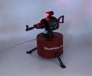 Rust Game 3D printed Auto Turret Customisable Name