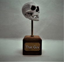 Load image into Gallery viewer, Rust Game Skull Trophy Customisable Name  | Hand Painted | Resin
